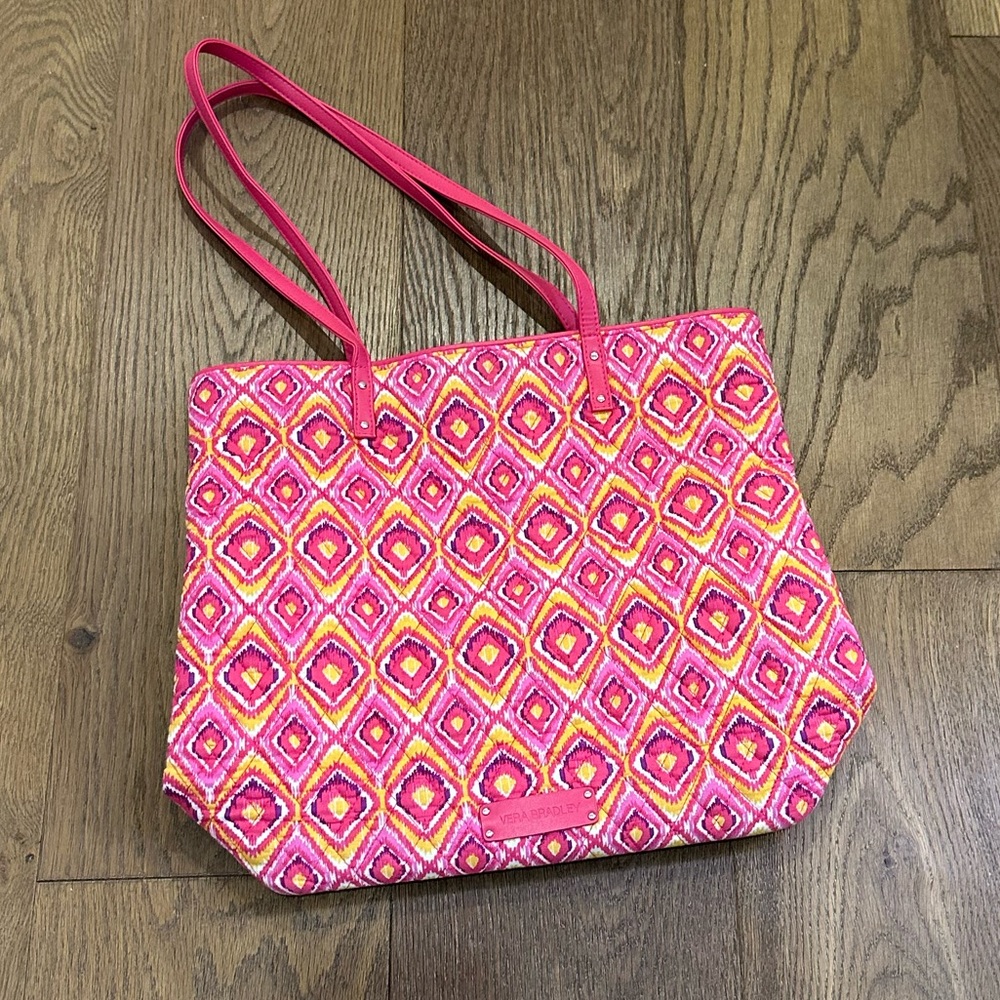 Vera Bradley Pink Patterned Day Tote